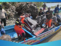 Tim Sar Gabungan Dibantu Keluarga Berhasil Temukan Satu Korban Laka Laut Di Asmat