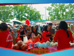 Alokasi Anggaran 1,7 Miliard, Dinas Ketahanan Pangan Mimika Lakukan Pasar Murah