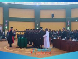 Sembilan Anggota DPRK Kabupaten Mimika Jalur Otsus Resmi Ucapakan Sumpah/Janji