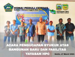 Yayasan HPC Ibadah Syukur Resmikan Gedung Baru Dan Sejumlah Fasilitas Komputer