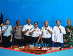 UPP Pelabuhan Pomako Timika Gelar Rapat Koordinasi Penyelenggaraan Angkutan Laut Lebaran 2025