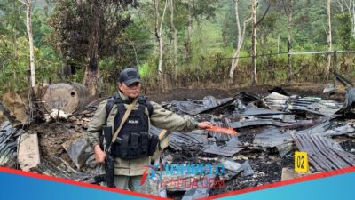 Polri Lakukan Olah TKP Penyerangan Terhadap Guru dan Tenaga Kesehatan di Yahukimo oleh KK