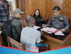 Tersangka Pembunuhan, Anggota Satgas Mandala IV Diserahkan Ke Kejaksaan Negeri Nabire