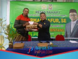 Herman Gafur Janji Kawal Infrastruktur dan Pelayanan Dasar di Dapil III Timika