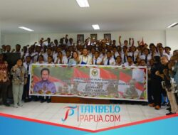 Yorrys Raweyai Wakil Ketua DPD RI Gelar Sosialisasi Empat Pilar Kebangsaan di SATP Mimika