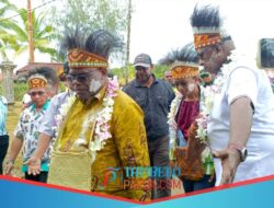 Gubernur Papua Tengah Dan Bupati Mimika Lakukan Kunker ke Kokonao