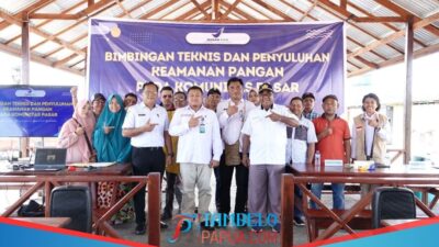 Loka POM Mimika Gelar Bimtek Keamanan Pangan Untuk Komunitas Pasar