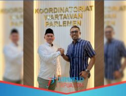Ketua JMSI Papua Tengah Audiensi dengan Ketua Pers Room DPR RI