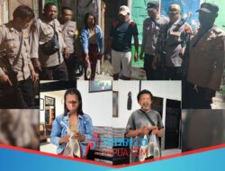 Polsek Mimika Baru Tangkap Penjual Miras Lokal Di Sp1