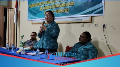 TP-PKK Kabupaten Mimika Lakukan Kunjungan Kerja di Distrik Mimika Barat