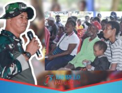 Satgas TMMD Kodim 1710/Mimika Edukasi Masyarakat Tentang Kesehatan dan Pencegahan Stunting