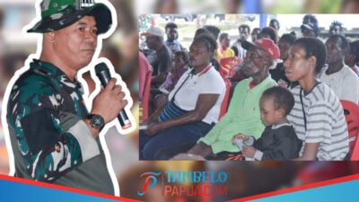 Satgas TMMD Kodim 1710/Mimika Edukasi Masyarakat Tentang Kesehatan dan Pencegahan Stunting