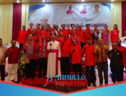 Misa Syukur dan Pengukuhan Pengurus Kerukunan Waur Mimika Periode 2025-2030