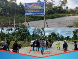 Jalan Tembusan Bundaran Cenderawasih Di Palang, Pemilik Lahan, “Hingga Persoalan Selesai”