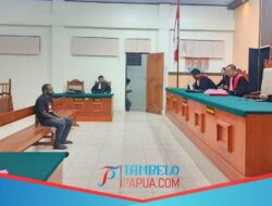 Eks Anggota Polres Yalimo Di Vonis Hukuman 8 Tahun Penjara