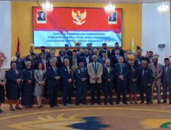 Pembukaan Rapat Paripurna I Masa Sidang III Tentang Pembukaan Pembahasan Rancangan KUPA/PPAS APBD Perubahan Kabupaten Mimika Tahun Anggaran 2025.