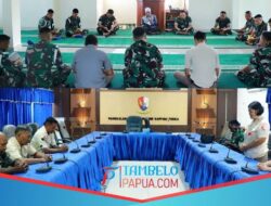 Jelang HUT Ke-80 RI, Lanud Yohanis Kapiyau Panjatkan Doa Bersama Demi Kelancaran Demo Udara