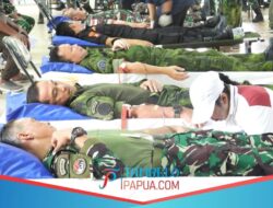 Kogabwilhan III Gelar Bakti Sosial Donor Darah, Dalam Rangka HUT RI Ke-80 & HUT Ke-6 Koganwilhan III