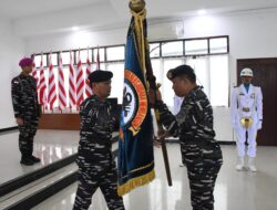 Serah Terima Jabatan, Letkol Laut Bekti Sutiarso Resmi Jabat Danlanal Timika