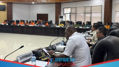 SAR Timika Menghadiri Rapat Dengar Pendapat Bersama Komisi III DPRK Mimika