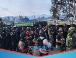 Rusuh Di Yalimo, TNI Polri Evakuasi Enam Personil Satgas Maleo Kopassus Yang Terjebak