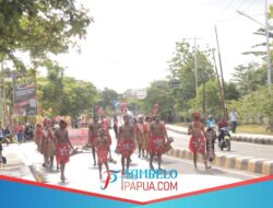Pawai Wor dan Suling Tambur Biak Resmi Dilepas: Menuju Karnaval Internasional Pasifik 2026