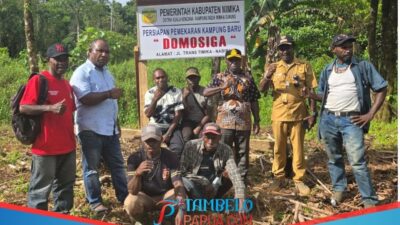 Dua PLT Kadistrik Mimika Gunung dan Mimika Utara, Pastikan 21 Kampung Persiapan Sepanjang Jalan Trans Timika-Deyai