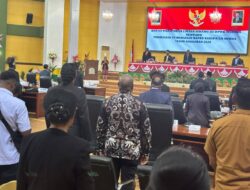 Paripurna III RAPBD TA.2026 Tentang Jawaban Pemerintah Daerah Terhadap Pandangan Fraksi-Fraksi