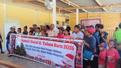 Hasil Kemitraan PSDMK GKI Klasis Mimika dan Pemerintah Pusat Sambut Natal 2025