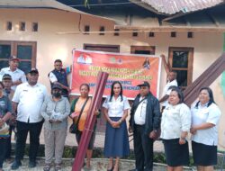 Pasca-Bencana Angin Kencang, BPBD Mimika Salurkan Bantuan Material untuk Warga Terdampak