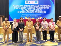 Kegiatan Revitalisasi UKS/M digelar,Sasar 27 Sekolah/Madrasah