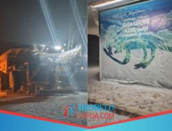 Salju Tebal Guyur Grasberg Awal Tahun 2026, Kontra Prediksi Kepunahan Es Papua