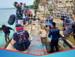 Dukung Wisata Bahari, Koopsud III Lakukan Transplantasi Terumbu Karang di Biak Timur