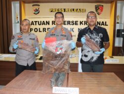 Ungkap Kasus Pencurian Kabel Tembaga Milik Bandara Frans Kasiepo Biak, 4&nbsp; Tersangka Diamankan 3 DPO