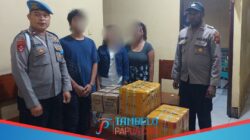 Polsek Kawasan Pelabuhan Poumako Amankan Puluhan Liter Sopi
