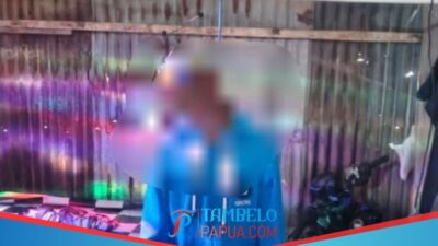 Pria Gantung Diri di Jalan Pattimura Ujung Timika, Polisi Lakukan Olah TKP