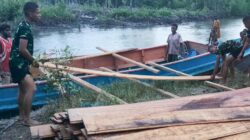 Ratusan Personel Satgas TMMD Ke-128 Berangkat Menuju Kampung Keakwa