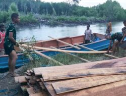 Ratusan Personel Satgas TMMD Ke-128 Berangkat Menuju Kampung Keakwa