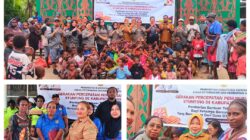 Tekan Angka Stunting di Pesisir Barat, Disnakkeswan Salurkan Bantuan GIZI di Distrik Amar Gunakan Dana Otsus