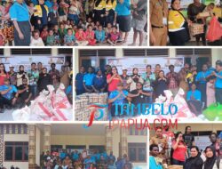Tekan Risiko Stunting di Pesisir Mimika, Disnakkeswan Salurkan Bantuan Gizi Dana Otsus 2026 di Distrik JITA