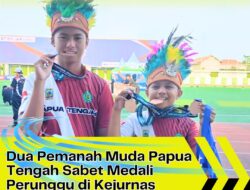Dua Pemanah Muda Papua Tengah Sabet Medali Perunggu di Kejurnas Junior 2026