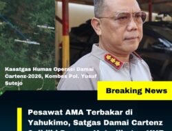 Pesawat AMA Terbakar di Yahukimo, Satgas Damai Cartenz Selidiki Dugaan Keterlibatan KKB
