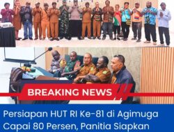 Peringatan HUT RI Ke-81 di Distrik Agimuga Bakal Diwarnai Beragam Lomba Rakyat