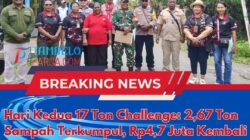 Hari Kedua 17 Ton Challenge: 2,67 Ton Sampah Terkumpul, Rp4,7 Juta Kembali ke Warga Mimika Baru