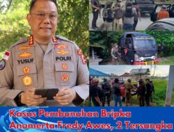 Kasus Pembunuhan Bripka Anumerta Fredy Awes, 2 Tersangka Tewas Ditembak Polisi