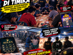 Dugaan Aktivitas Judi King dan Rolex Marak di Sejumlah Pasar Timika, Warga Minta Penertiban
