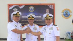 Letkol Laut Dodit Yunata Kristian Resmi Pimpin Danlanal Timika