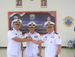 Letkol Laut Dodit Yunata Kristian Resmi Pimpin Danlanal Timika