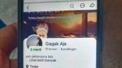 Waspada Penipuan! Akun Facebook Palsu Gunakan Foto Anggota DPRK Mimika Yan Pieterson Laly
