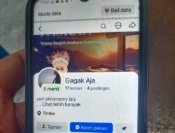 Waspada Penipuan! Akun Facebook Palsu Gunakan Foto Anggota DPRK Mimika Yan Pieterson Laly